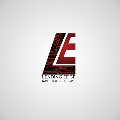 logo for Leading Edge Computer Solutions Design por Kimara