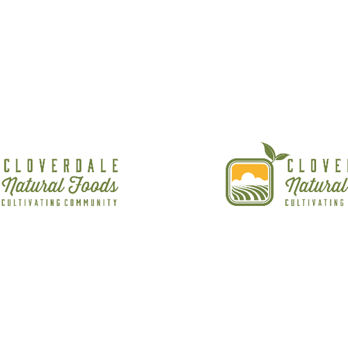 Natural grocery store Logo Design by dx46