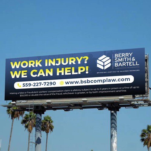 Law Firm Billboard Design by Deep@rt