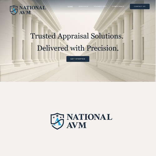 Logo National AVM Design by BlueMooon