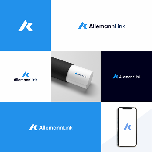 Software/Data analysis company logo embedding the letter A and L Design by groww_art