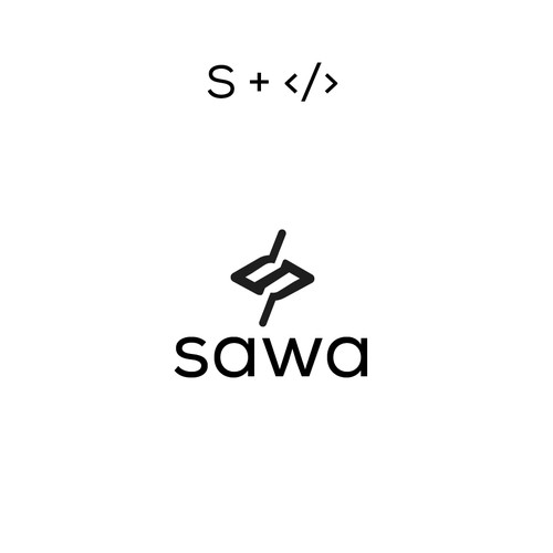 Sawa logo design Diseño de dellfi ©