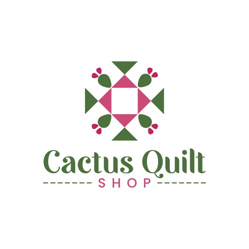 Design a logo for a modern quilt shop! Design by Creative P