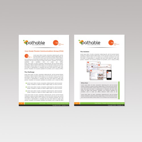 Case Study Template in MS Word Design by Joemar Concepts