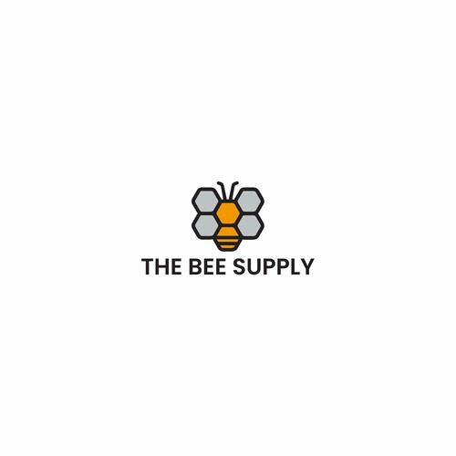 New Texas Bee Supply Logo Design by Linthing Dhewe