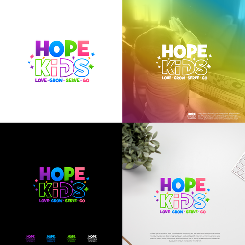 We need a fun, unique logo to launch our new kids church ministry! Design réalisé par Hello :Design