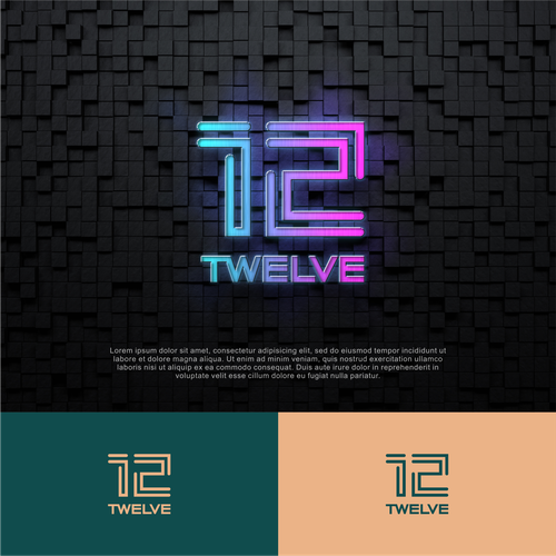 Design a Minimalistic and Sophisticated Logo & Brand Identity Pack for 'Twelve' Guesthouse in Bali" Design by Ikan Tuna