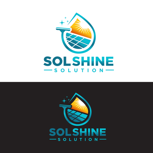 New solar panel cleaning business needing to attract customers Design by YZ24