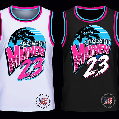 Miami Inspired Jersey Shirt Design by *DCLA*