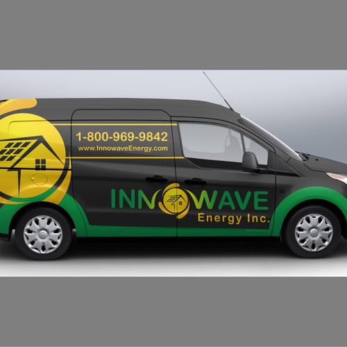 Create a capturing truck/car wrap for a Solar Installer on the Caribbean! Design by ERIKA_design