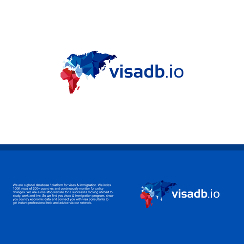 Global visa & immigration platform needs a LOGO. Diseño de Vanessa Bañares
