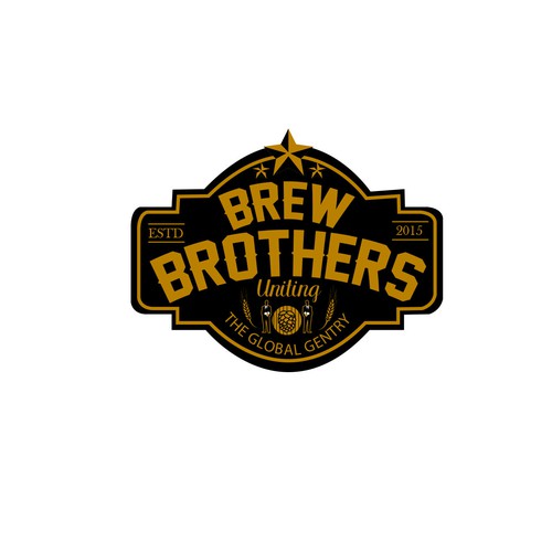 LOGO which depicts brotherhood and beer! | Logo design contest