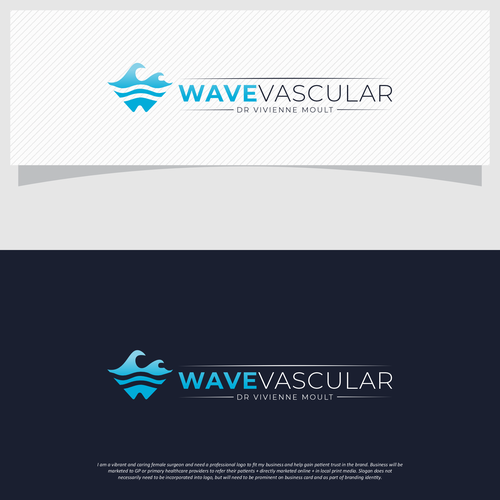 Modern and professional logo for Vascular Surgeon Design by moOks™