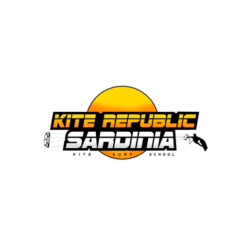 Kite Republic Sardinia - Kiteboarding School needs a youthful & professional Logo Design by Yolman