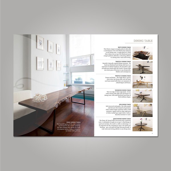 Design realizzato da paulabecattini intitolato "Catalogue "the Red threads" - Interior"