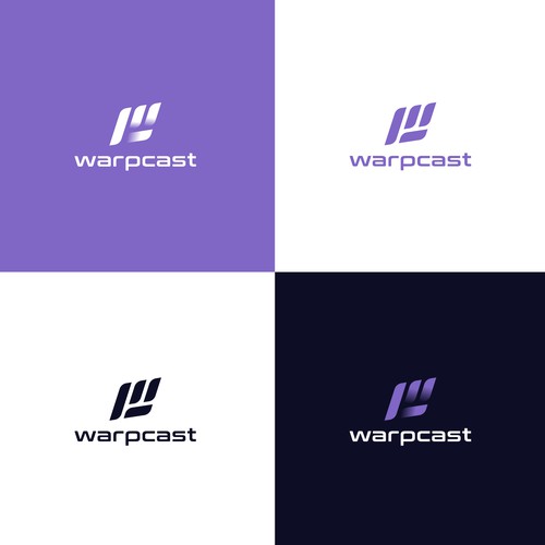 Warpcast logo-ontwerp door BrandBlox