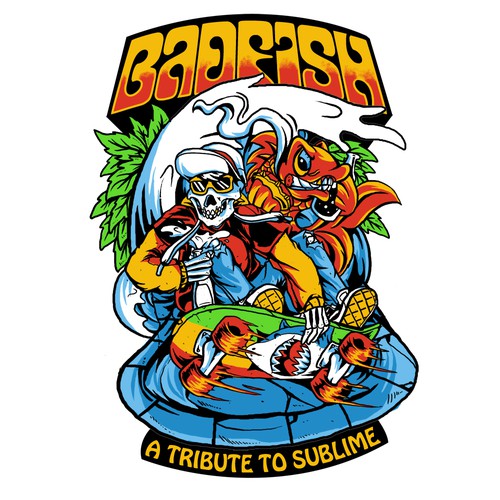 Badfish: A Tribute to Sublime T Shirt Design by yoguputra