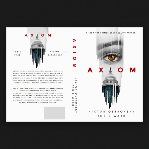 Spy Thriller Cover Design for #1 New York Times Best Selling Author Design von César Pardo