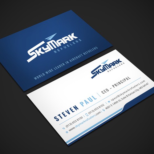 Need business card redesign for Aircraft Truck Fueling company Design by H_IMAM