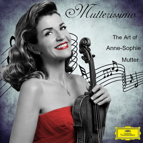 Illustrate the cover for Anne Sophie Mutter’s new album デザイン by MagicBrush