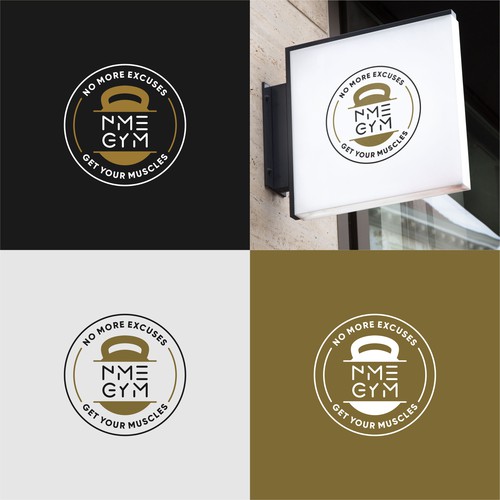 gym logo design Design by uqierese