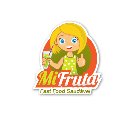 Create a logo for a healthy fast food called 