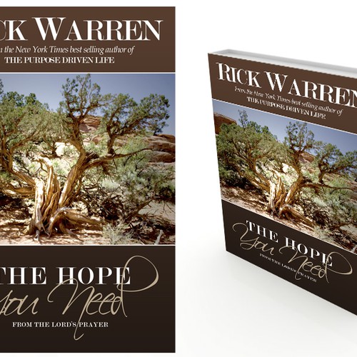 Design Rick Warren's New Book Cover Diseño de mgarvey