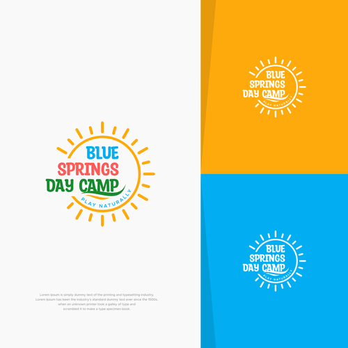 Help us discover our brand for summer day camp! Design by StudioJack