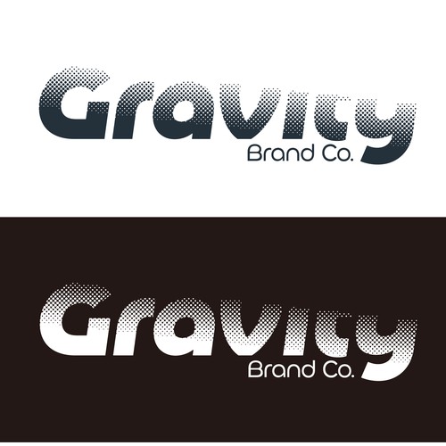 Logo for Gravity Brand Co. Design by Mix'd Cultures