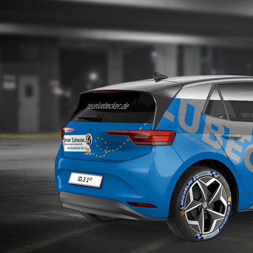 Car, truck or van wrap contest entry by corpNL