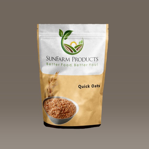 Create a package for our new product-quick oats | Product packaging contest