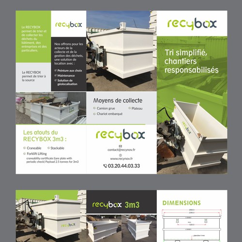 Proposition sur un concours de Brochure, réalisée par Dzine Solution