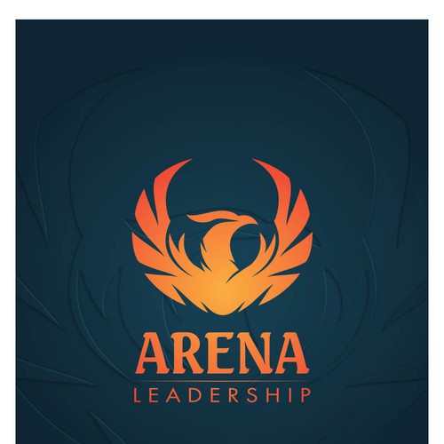 Create an inspiring logo for Arena Leadership Design by appleART™