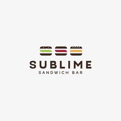 Diseña el logo de sandwich bar sublime