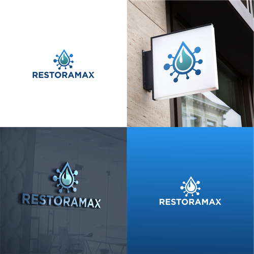 Restoration Company Branding. Design by RedvyCreative