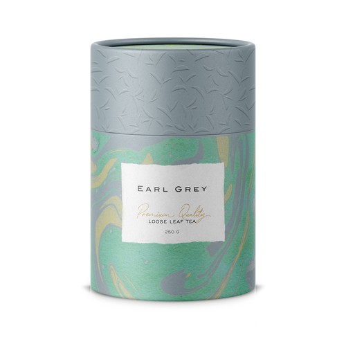 Bold/Hip and Modern Tea Branding Diseño de Leoxgfx