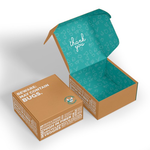 Design a CRAZY shipping box for an innovative dog nutrition company! Design réalisé par syakuro