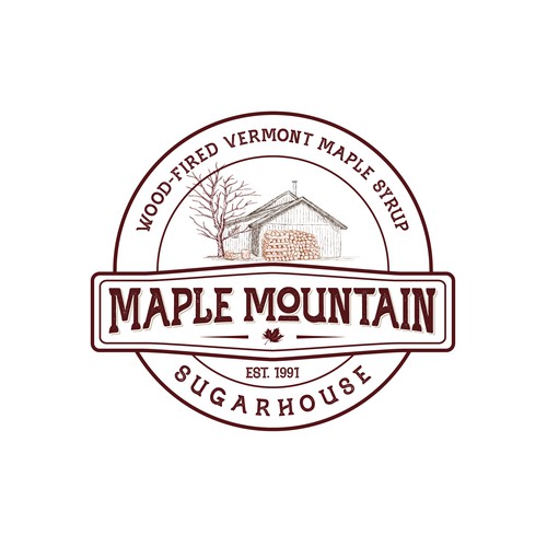 Create a logo for a Vermont Maple Syrup producer that captures this pure, natural & tasty sweetener Design by Petite Plume