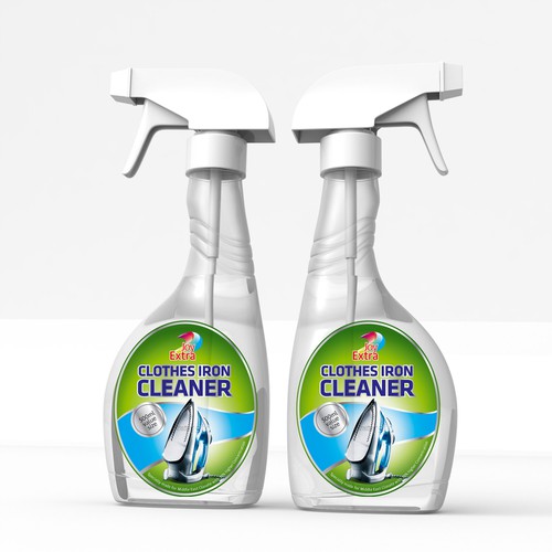 Design a capturing & informative label for a quirky cleaning product. Design by Coshe®