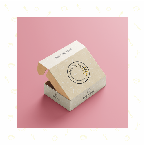 "I created the first paper plate subscription company logo!" - Your next claim to fame Design by Lucy Villalvazo