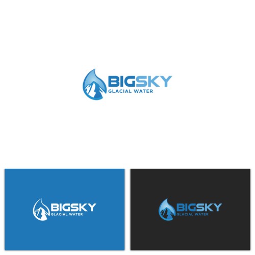 Water company looking for a logo to show our water is pure, untouched, glacial water Design réalisé par ekhodgm