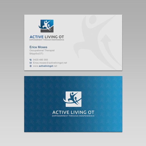 Business cards - occupational therapist Design by Upwork