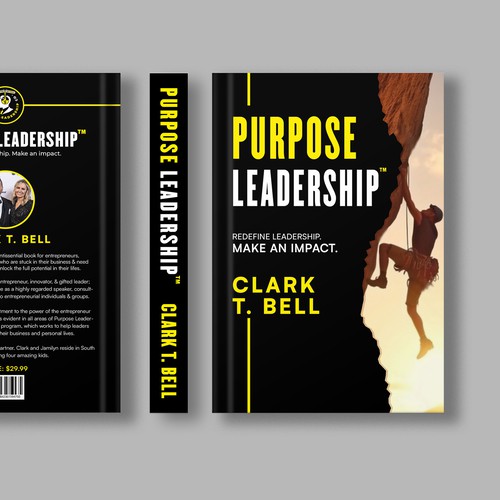 Purpose Leadership Book Cover Design by H_IMAM