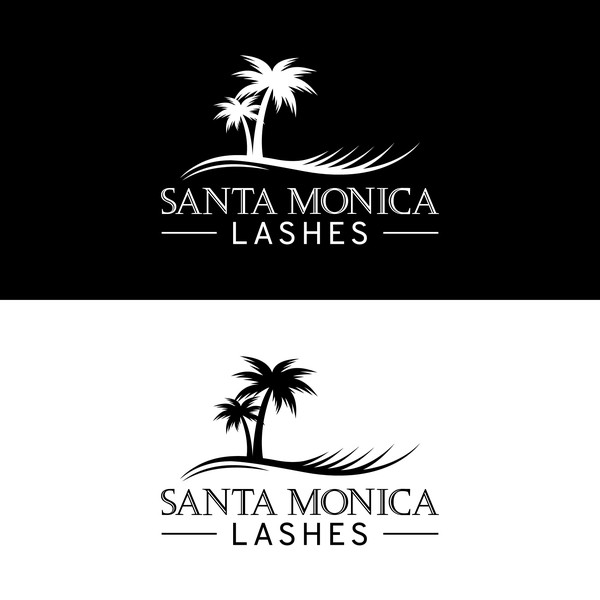 Santa Monica Lashes logo