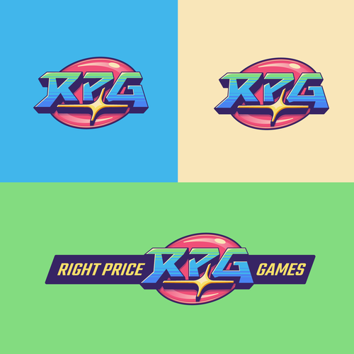 "Design a Retro Game Store "City Pop" Logo" winning Logo design