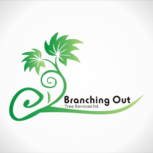 Create the next logo for Branching Out Tree Services ltd. Diseño de advant