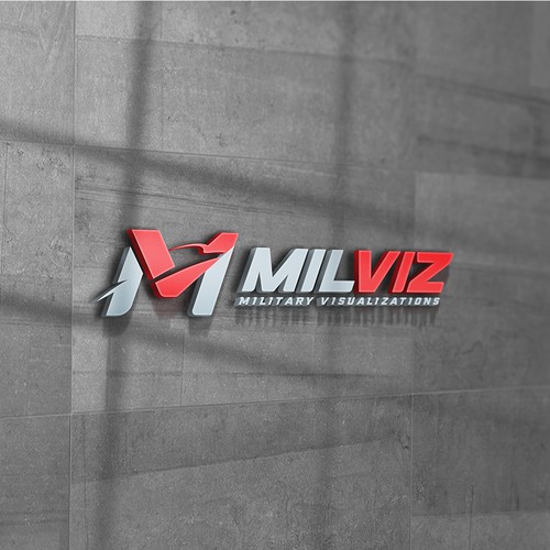 MILVIZ Logo - Producer of Military Flight Simulation Design von Hoody Jones