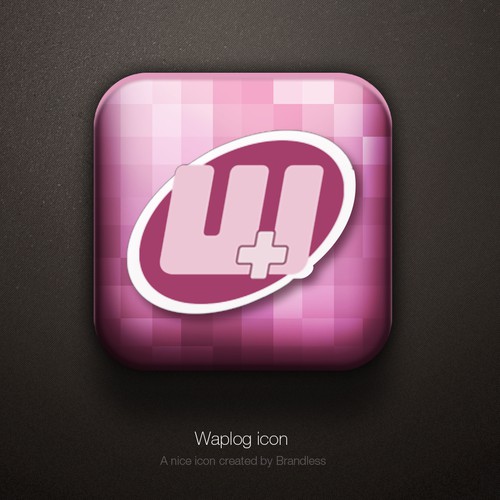 Waplog needs a new icon or button design Design by Brandless Agency