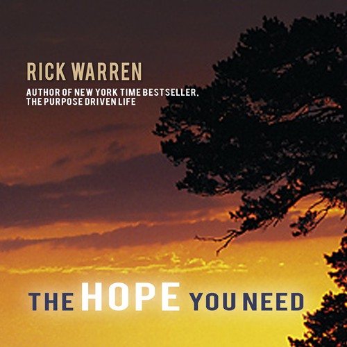 Design Rick Warren's New Book Cover Design por Giotablo