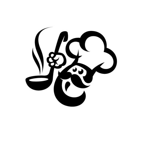 "CHEF": Food & Cooking Social Media Logo Design by vlad63